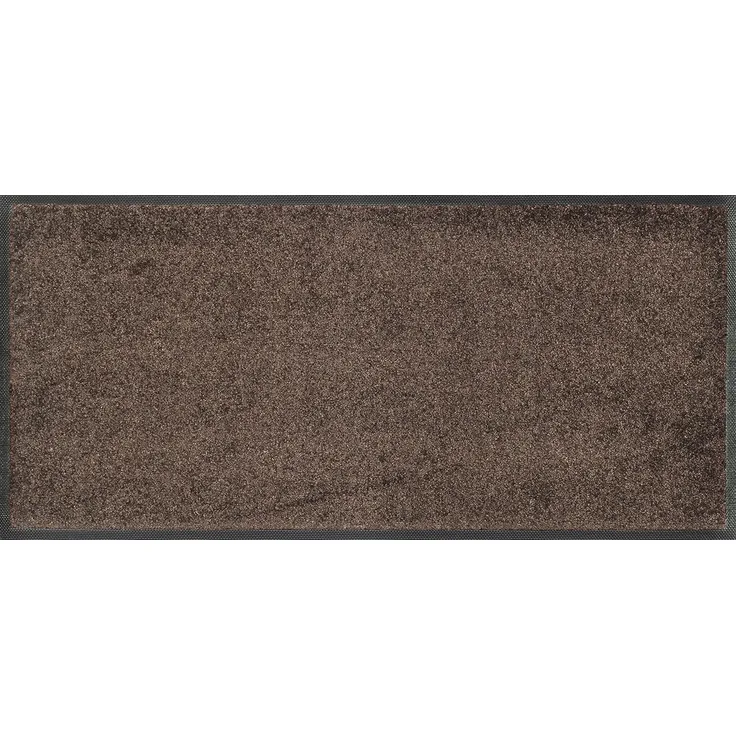 wash+dry by Kleen-Tex Fußmatte Trend Uni, Schmutzfangmatte, waschbar, rechteckig, Höhe: 9 mm, rutschhemmend, In- und Outdoor geeignet, auch als Läufer erhältlich