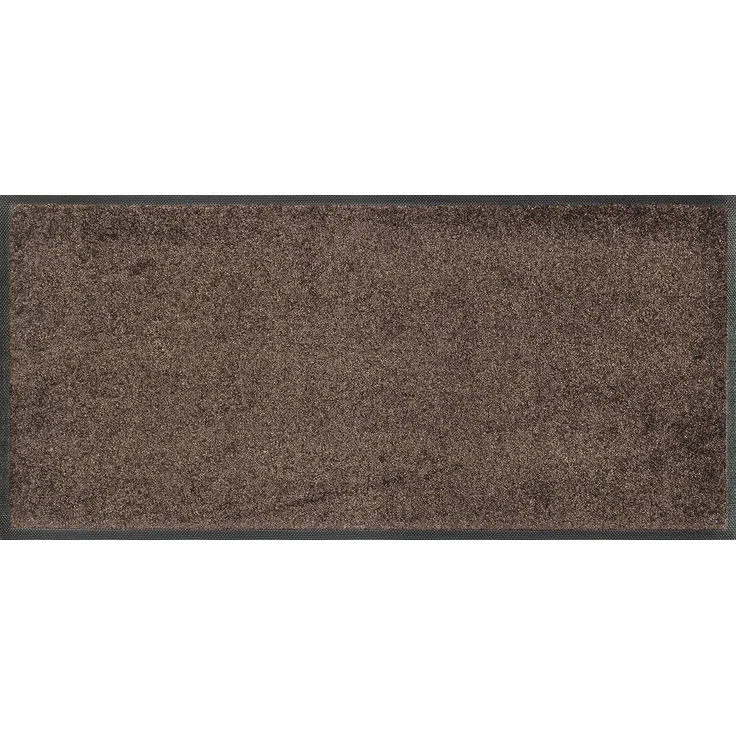 wash+dry by Kleen-Tex Fußmatte Trend Uni, Schmutzfangmatte, waschbar, rechteckig, Höhe: 9 mm, rutschhemmend, In- und Outdoor geeignet, auch als Läufer erhältlich