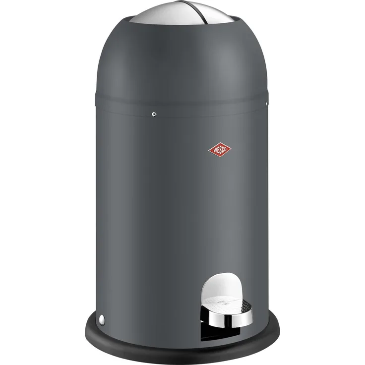 Wesco Loft Mülleimer - Kickmaster Junior - Graphit matt