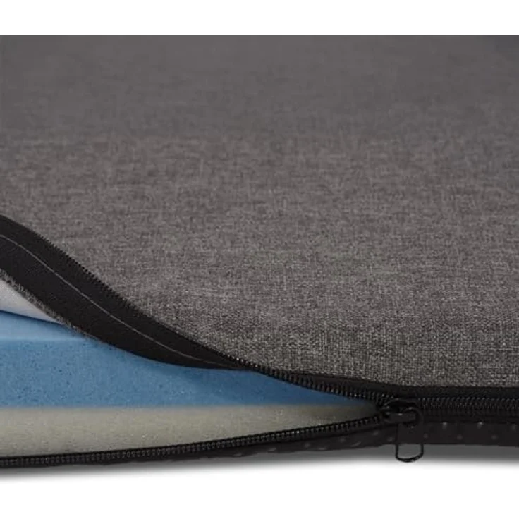 120 x 80 x 11 cm Gelflocken Hundematte Größe XL mit abnehmbarer Decke – Bild 6