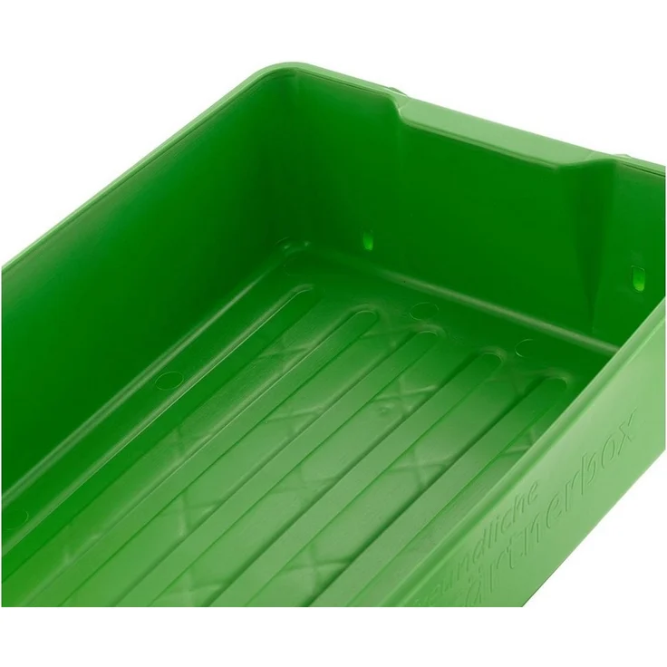 BURI Profi Gärtnerbox Pflanzschale 58x32x11cm Anzuchttopf hellgrün Pflanzwanne robust, frostfest, wetterfest – Bild 2