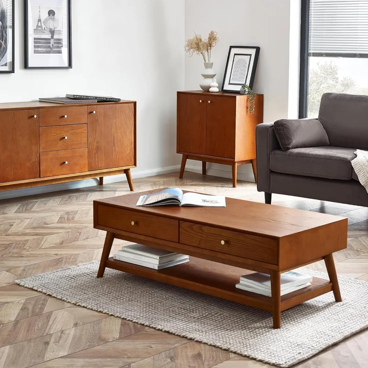 Julian Bowen Lowry großes Sideboard, Holz, Kirschesche, 76 x 150 x 45 cm, Cherry Ash – Bild 8