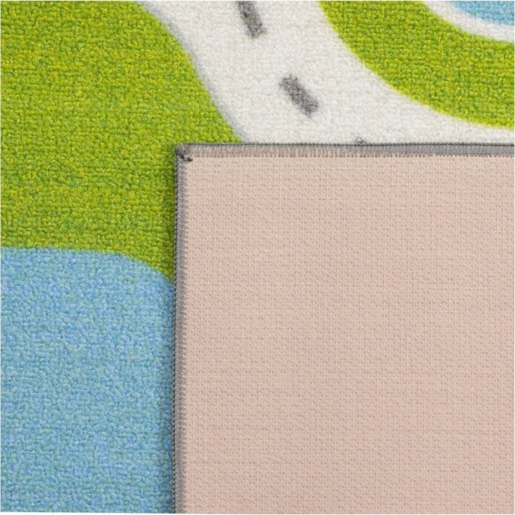 Carpettex Kinderteppich Straßenteppich, Rechteckig, Höhe: 7 mm, Kinderteppich Straßenteppich Teppich Kinderzimmer Rutschfest Waschbar – Bild 3