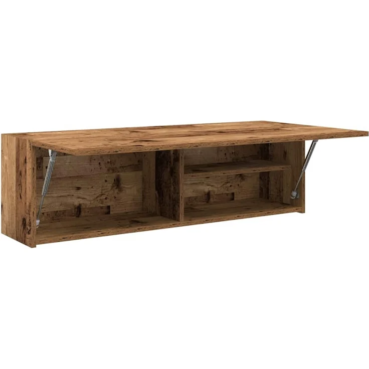 Bad-Wandschrank Altholz-Optik 100 x 25 x 30 cm Holzwerkstoff – Bild 4