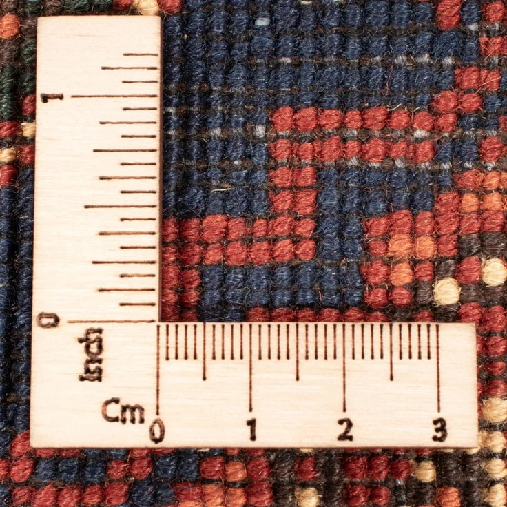 Läufer Afghan - 394 x 80 cm - dunkelrot – Bild 5