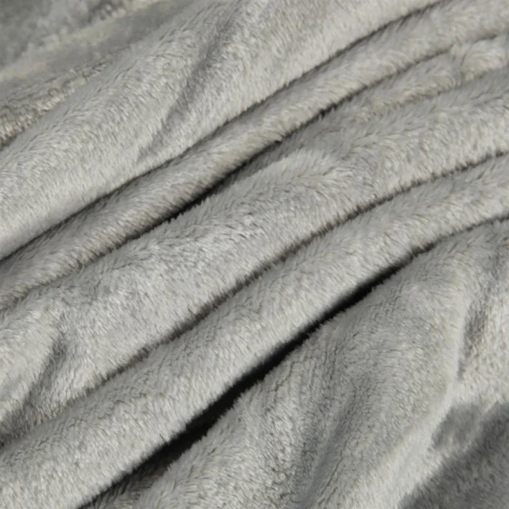 Kuscheldecke "Celina" Grau 220x240 cm – Bild 2