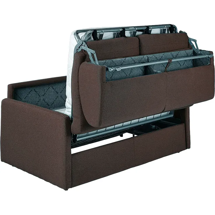 Vente-unique - CALIFE Sofa Stoff Braun - B 223 cm94 cm x H 85 cm x L 150 cm – Bild 5