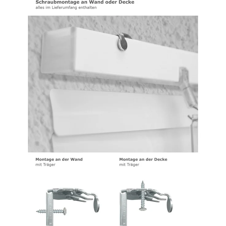 Qualitätsalujalousie 25mm in Reinweiß in den Maßen (B x H) 220cm * 175cm – Bild 3