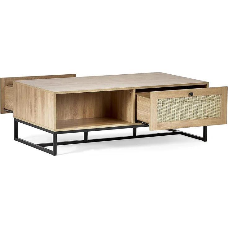 Julian Bowen Padstow Couchtisch, Eiche, Holzwerkstoff, Einheitsgröße – Bild 4