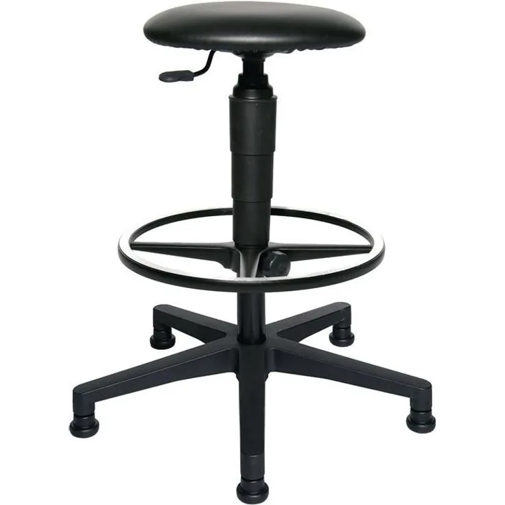 Topstar Drehhocker ´TEC 60 Skai Counter´, schwarz