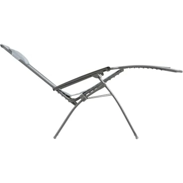 Lafuma Mobilier Relax-Sessel, klappbar und verstellbar, R-Clip, Batyline, Farbe: Sky, LFM4020_9711, 88 x 67 x 114 cm Relaxsessel, Polyurethan, Himmel, Einheitsgröße – Bild 6