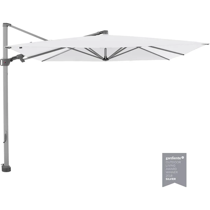 Knirps Sonnenschirm / Ampelschirm "Pendular 275 x 275", weiß, 275 x 275 cm