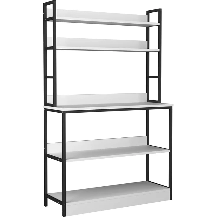 VCM Küchenmöbel Unterschrank Insasi 919835 Weiß H. 161 x B. 101 x T. 36 cm – Bild 4