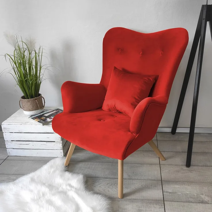 Sessel Hosul, Farbe: Magic Velvet 2232