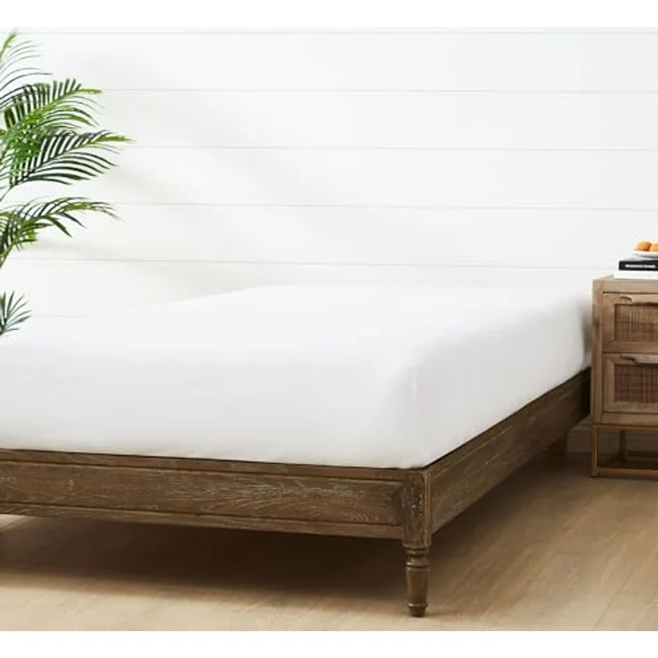 JACK Spannbettlaken Teddy Flausch Cashmere Touch Weiß Grau Anthrazit, Microfaser, Gummizug: Rundumgummizug, (1 Stück), Teddy Plüsch, kuschlig, weiche Oberfläche, superweicher Cashmere-Touch – Bild 3