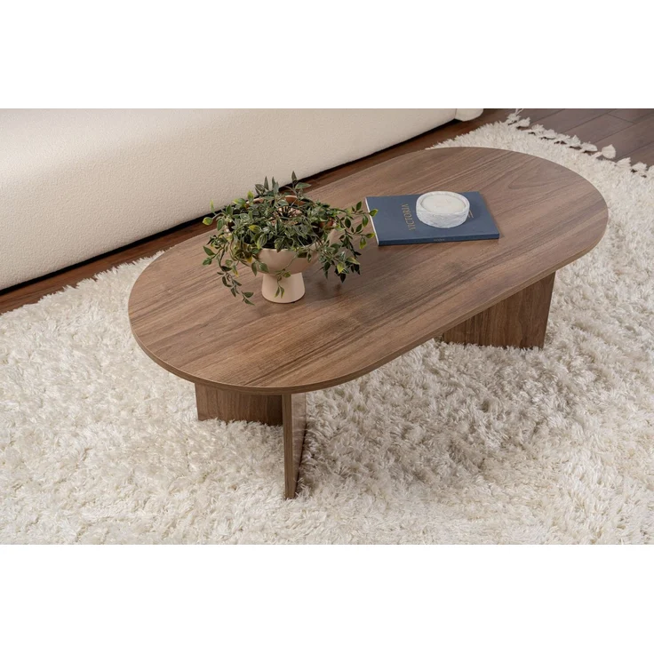 Skye Decor Couchtisch 100% MELAMINE COATED PARTICLE BOARD, 39,8 cm x 60 cm x 119 cm 909NRD11 – Bild 3