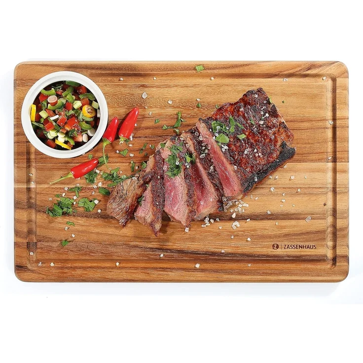 Steakbrett, Akazie 36 x 23 cm – Bild 3