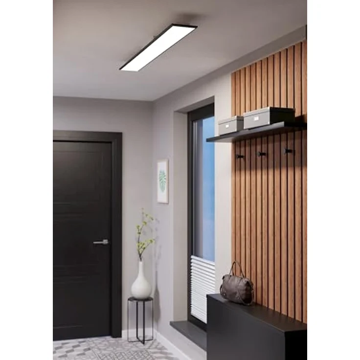 EGLO LED Deckenleuchte MORADILLO-Z Deckenlampe - Stahl - LED - 28W - IP20, CCT - über Fernbedienung, Dimmfunktion, Farbwechsel, Memoryfunktion, Nachtlichtfunktion, RGB, Weckerfunktion, dimmbar über Fernbedienung, mehrere Helligkeitsstufen, LED fest int... – Bild 4