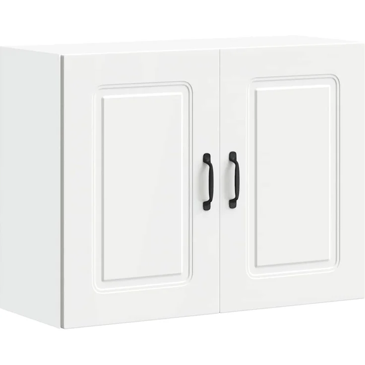 vidaXL Küchen-Hängeschrank Kalmar Weiß Holzwerkstoff 853587 – Bild 2