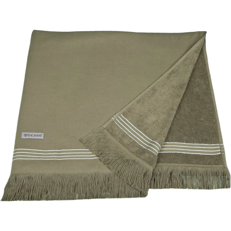 ROSS Hamamtuch Hamam, Hamam Frottier (Packung, 1-St), idealer Begleiter für Strand, Sauna oder Wellnessbereich