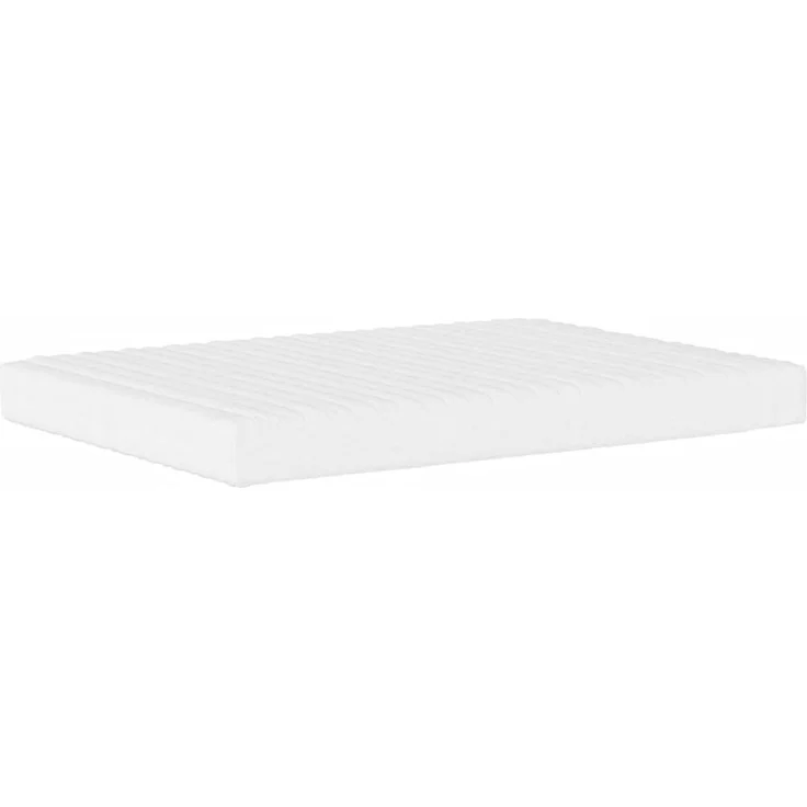 vidaXL Schaumstoffmatratze Weiß 120x210 cm Härtegrad H2 H3 4016633 – Bild 3