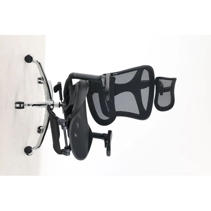 Sihoo 'Doro C300L' ergonomischer Schreibtischstuhl, Mit Fußpedal, 126 x 78,5 cm, in Schwarz – Bild 9