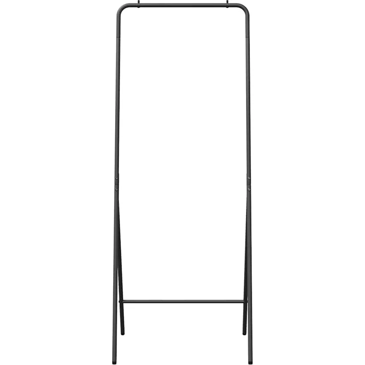 vidaXL Kleiderständer Schwarz 60 x 53 x 155 cm Stahl 868475 – Bild 4