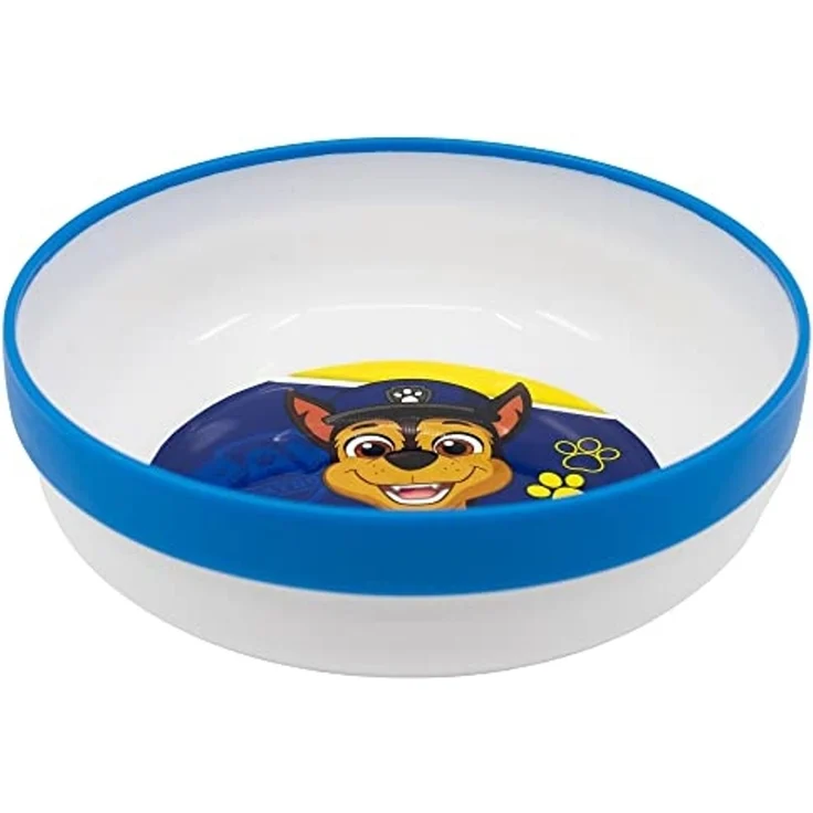 Kunststoffschüssel Ø14 verschiedene Motive für Kinder Anti-Rutsch Paw Patrol – Bild 1