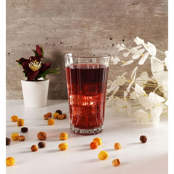 Hermia Concept 'PB-520025' Gläser-Set (3-teilig), Transparent, 8,2 x 8,2 x 13,7 cm, 340 ml
