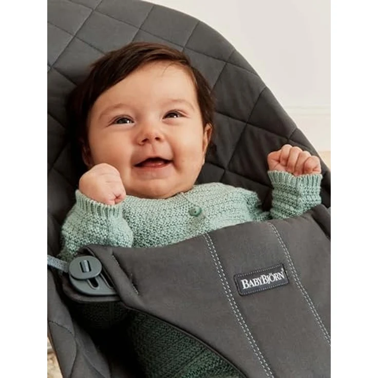 BabyBjörn Bliss Babywippe – Gewebte Klassische Ste – Bild 4