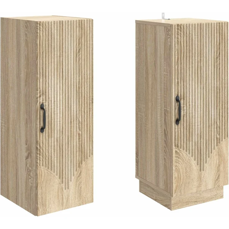 vidaXL Schrankset 2 pcs Sonoma-Eiche Holzwerkstoff 3416792 – Bild 3
