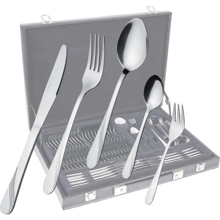 Besteckkoffer 60-teilig STRALSUND Edelstahl 18/0