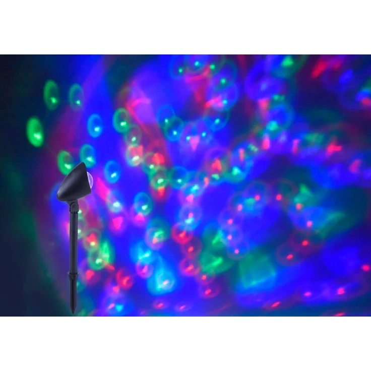 2er Set RGB LED Stecklampe, Erdspieß, Farbwechsler, H 45,5 cm – Bild 5