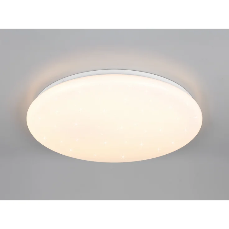 LED Deckenleuchte CETUS flach mit Fernbedienung, dimmbar, RGB, Weiß, Ø 48,5cm – Bild 3