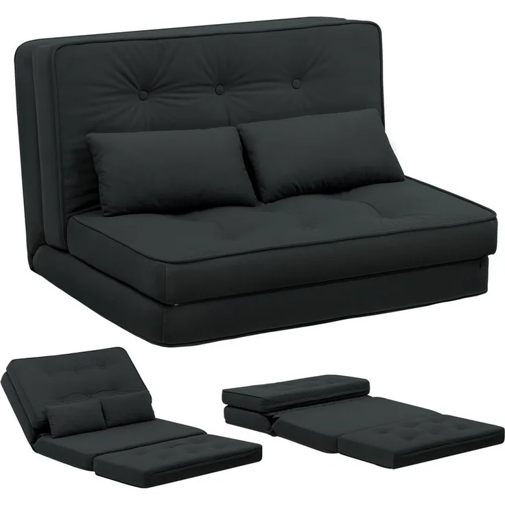 COMHOMA Kindersofa Schlafsofa Bodensofa Klappbar Bodensessel mit Schlaffunktion bettsofa