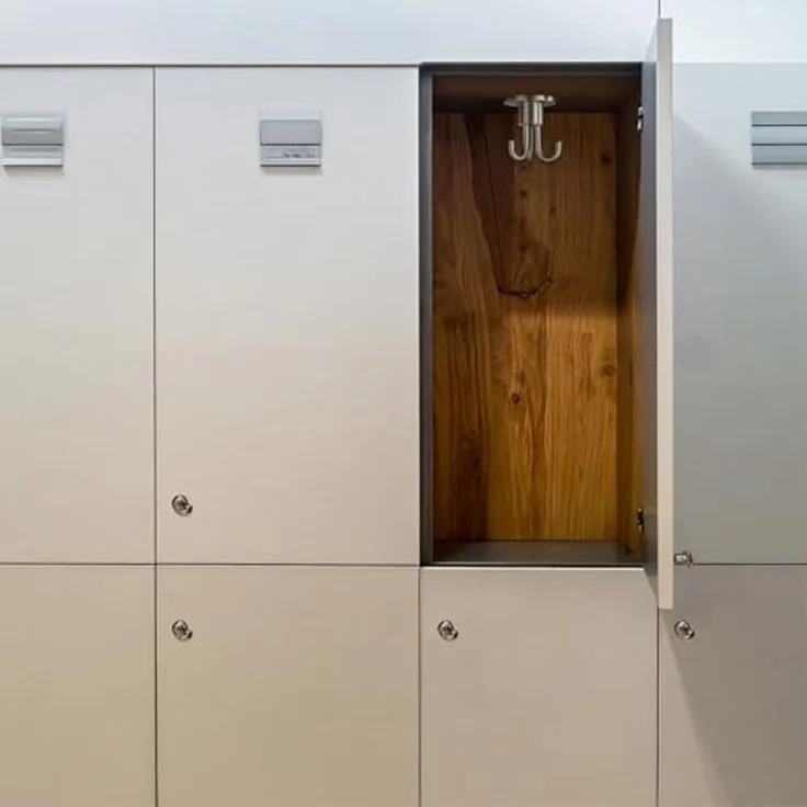 MS Beschläge Kleiderhaken 3-fach Garderobenhaken - Deckenhaken 360° drehbar, (1-St), stabiler Haken zur Deckenmontage inkl. Befestigungsmaterial – Bild 7