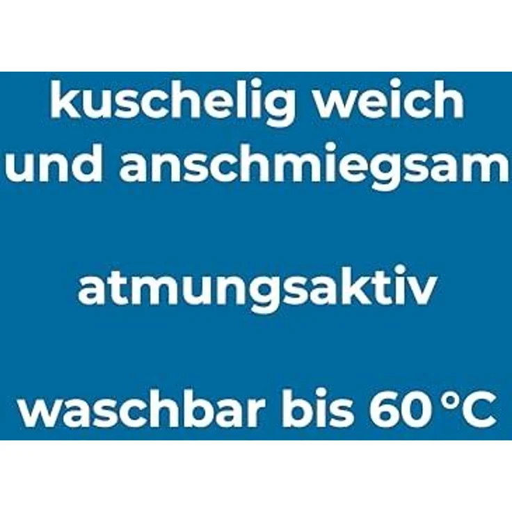 Ganzjahresbett Aqua Aktiv 135 x 200 cm, Baumwolle, Weiß – Bild 5