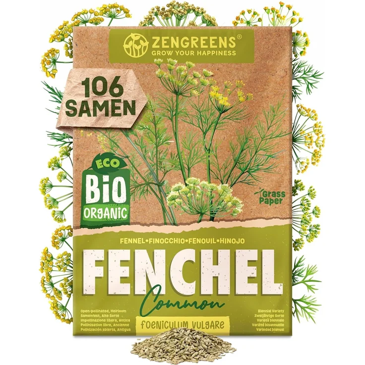 ZenGreens® - Bio Kräutersamen im 40er Set - 40 Kräuter Samen für den einfachen Anbau im Garten, Balkon oder Hochbeet - Pflanzensamen - Saatgut – Bild 33