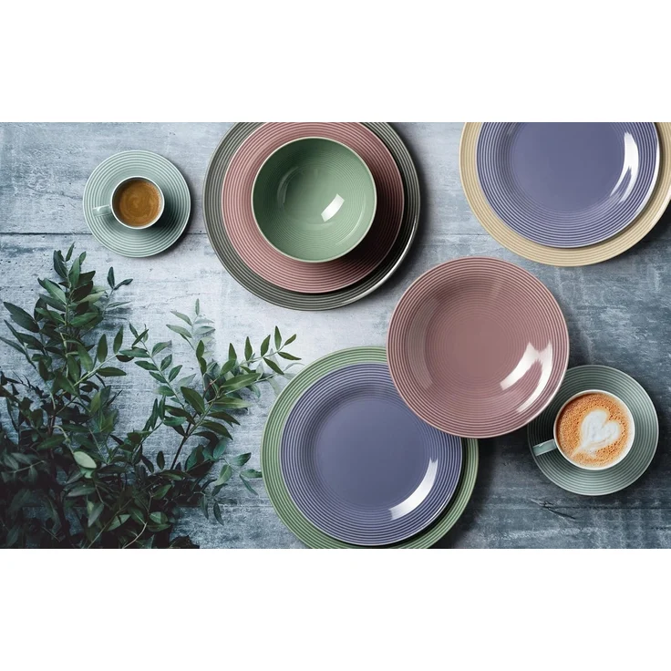 Seltmann Weiden Beat Color Glaze Tafelservice 12-teilig - Altrosa – Bild 8