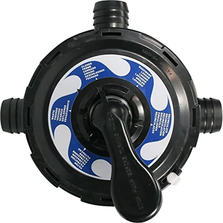 Waterman Sandfilteranlage 6-Wege-Ventil Top-Mount 38 mm Schlauchanschluß (1 St) – Bild 1