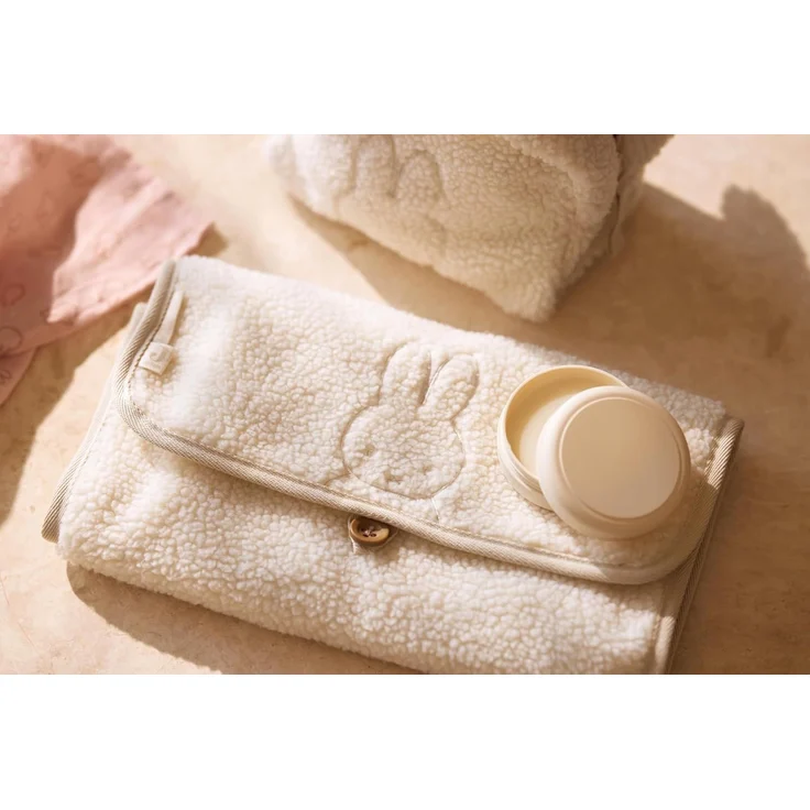 Jollein Miffy Wickelunterlage - Teddy - Oatmeal Be – Bild 7
