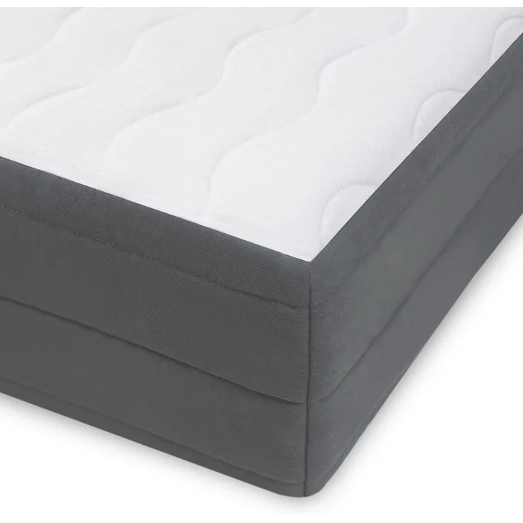 Mister Sandman Matratze 120x200, atmungsaktive Kaltschaummatratze, Matratze H2 H3, 2in1 Härtegrad, 7 Liegezonen, 17 cm hoch, Kaltschaummatratze, Versand als Rollmatratze – Bild 3