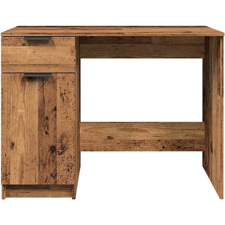 vidaXL Schreibtisch Altholz-Optik 100x50x75 cm Holzwerkstoff 856995 – Bild 4