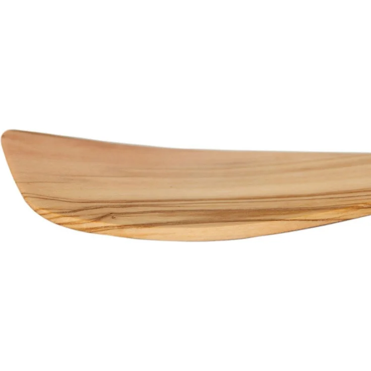 Oliven Holz Pfannenwender Küchenwender Bratwender Pfannenheber Wender 30 cm – Bild 2