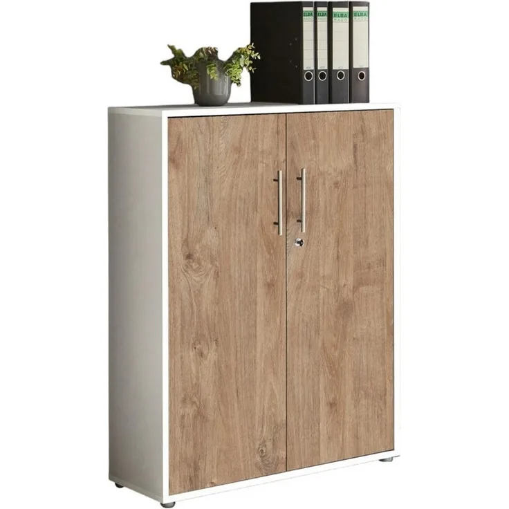 BMG Möbel Aktenschrank Office Edition 3 OH, abschließbar, Hochglanz lackiert oder matt
