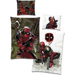 Bettwäsche 'Marvel Deadpool' Linon / Renforce