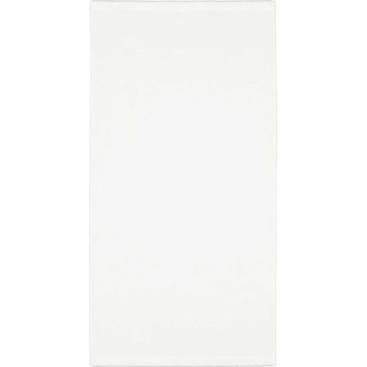 CAWÖ Handtuch - Lifestyle, Walkfrottier, Baumwolle, einfarbig Weiß 50x100cm – Bild 2