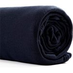 Estexo Fleecedecke, Polar navy blue, 220x240 cm