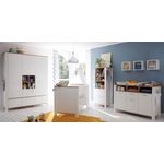 Babyzimmer Adele in Weiß- Asteiche von Mäusbacher 5 teiliges Megaset