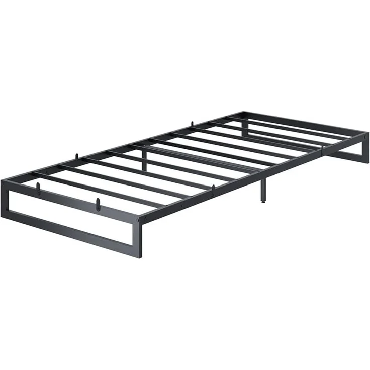 Bettgestell Lenora Schwarz 90x200 Vitalispa – Bild 1
